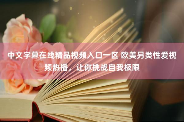 中文字幕在线精品视频入口一区 欧美另类性爱视频热播，让你挑战自我极限